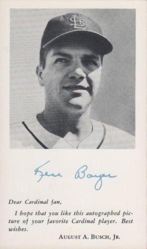 1955 St. Louis Cardinals Photocards #NNO Ken Boyer Front