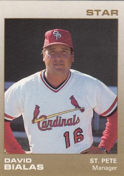 1988 Star Managers #6 David Bialas Front