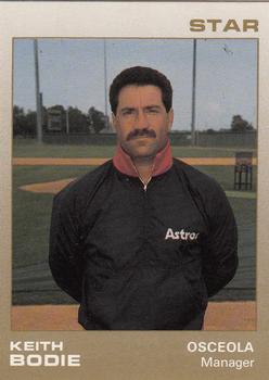 1988 Star Managers #7 Keith Bodie Front