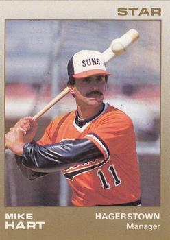 1988 Star Managers #11 Mike Hart Front