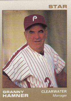 1988 Star Managers #12 Granny Hamner Front