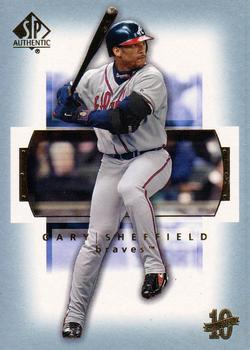 2003 SP Authentic #49 Gary Sheffield Front
