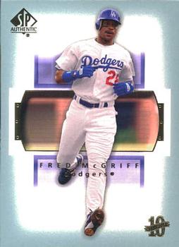 2003 SP Authentic #62 Fred McGriff Front