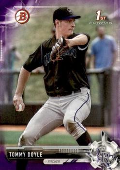 2017 Bowman Draft - Purple #BD-54 Tommy Doyle Front