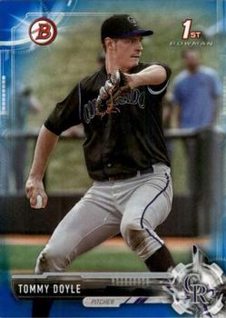 2017 Bowman Draft - Blue #BD-54 Tommy Doyle Front