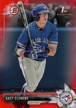 2017 Bowman Draft - Red #BD-101 Kacy Clemens Front