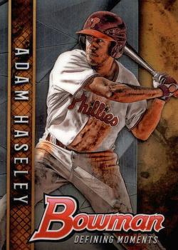 2017 Bowman Draft - Bowman Defining Moments #BDM-AH Adam Haseley Front