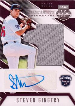 2017 Panini Elite Extra Edition - USA Collegiate National Team Silhouette Autographs #USCS-SG Steven Gingery Front