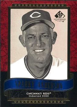 2003 SP Legendary Cuts #114 Sparky Anderson Front
