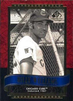 2003 SP Legendary Cuts #12 Billy Williams Front