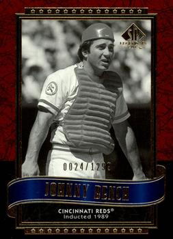 2003 SP Legendary Cuts #67 Johnny Bench Front