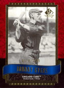 2003 SP Legendary Cuts #68 Johnny Evers Front