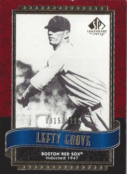 2003 SP Legendary Cuts #80 Lefty Grove Front