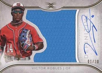 2018 Topps Definitive Collection #ARC-VR Victor Robles Front