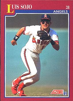 1991 Score Rookie & Traded #49T Luis Sojo Front