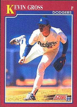 1991 Score Rookie & Traded #51T Kevin Gross Front