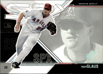 2003 SPx #4 Troy Glaus Front