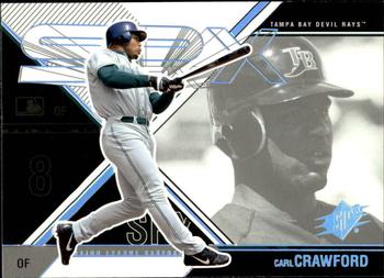 2003 SPx #113 Carl Crawford Front