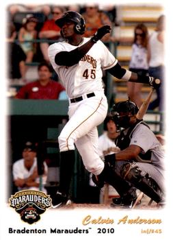 2010 Grandstand Bradenton Marauders #NNO Calvin Anderson Front