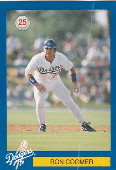 1995 Los Angeles Dodgers Police #NNO Ron Coomer Front