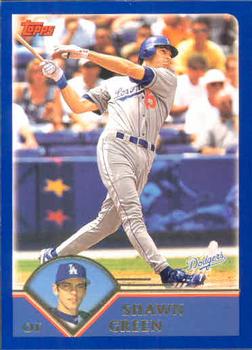 2003 Topps #110 Shawn Green Front
