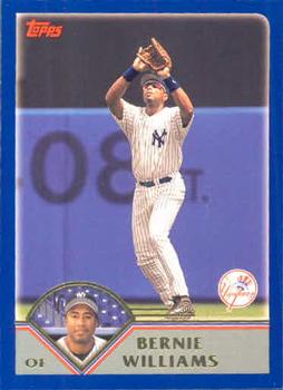 2003 Topps #120 Bernie Williams Front