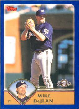 2003 Topps #207 Mike Dejean Front