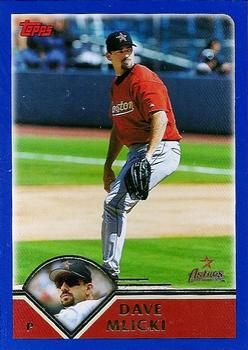 2003 Topps #22 Dave Mlicki Front