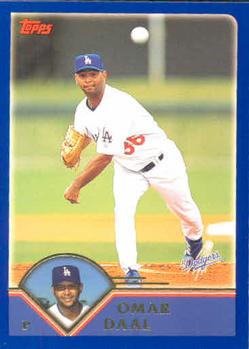 2003 Topps #256 Omar Daal Front