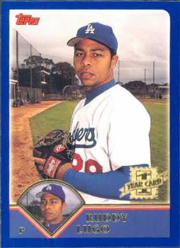 2003 Topps #312 Ruddy Lugo Front