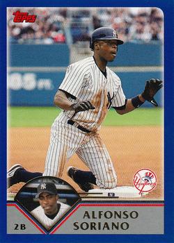 2003 Topps #90 Alfonso Soriano Front