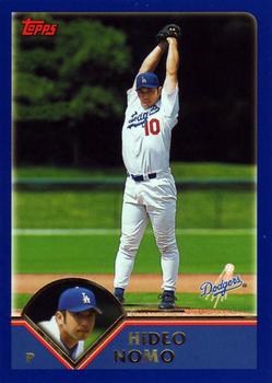 2003 Topps #93 Hideo Nomo Front
