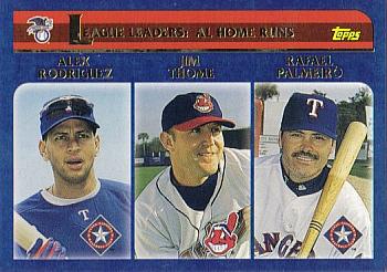 2003 Topps #339 American League Home Run Leaders Front