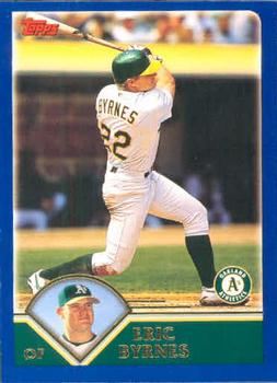 2003 Topps #401 Eric Byrnes Front