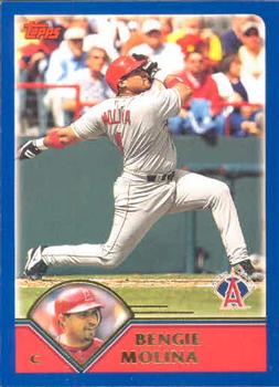 2003 Topps #407 Bengie Molina Front