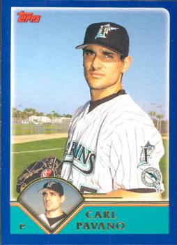 2003 Topps #613 Carl Pavano Front