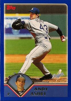 2003 Topps #63 Andy Ashby Front