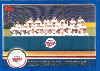2003 Topps #646 Minnesota Twins Front