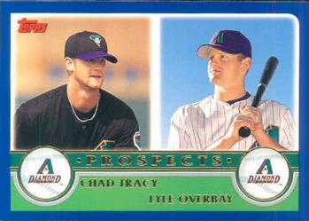 2003 Topps #678 Chad Tracy / Lyle Overbay Front