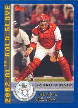 2003 Topps #686 Bengie Molina Front