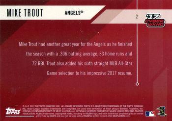 2017 Topps Cyber Weekend #2 Mike Trout Back