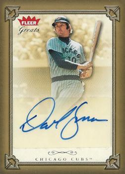 2004 Fleer Greats of the Game - Autographs #GBA-DK Dave Kingman Front