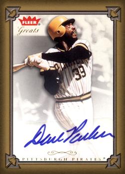 2004 Fleer Greats of the Game - Autographs #GBA-DP Dave Parker Front