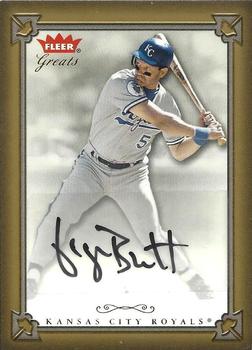 2004 Fleer Greats of the Game - Autographs #GBA-GB George Brett Front