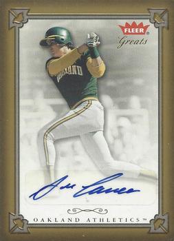 2004 Fleer Greats of the Game - Autographs #GBA-JC Jose Canseco Front
