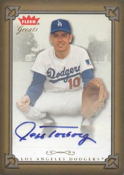 2004 Fleer Greats of the Game - Autographs #GBA-JT Jeff Torborg Front