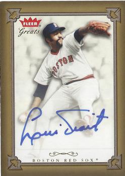2004 Fleer Greats of the Game - Autographs #GBA-LT Luis Tiant Front