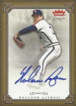 2004 Fleer Greats of the Game - Autographs #GBA-NR Nolan Ryan Front