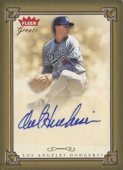 2004 Fleer Greats of the Game - Autographs #GBA-OH Orel Hershiser Front