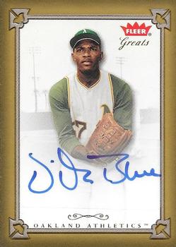 2004 Fleer Greats of the Game - Autographs #GBA-VB Vida Blue Front